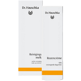 Dr. Hauschka Reinigingsmelk + Rozencrème Combi 2ST Dr. Hauschka Reinigingsmelk + Rozencrème Combi 2ST