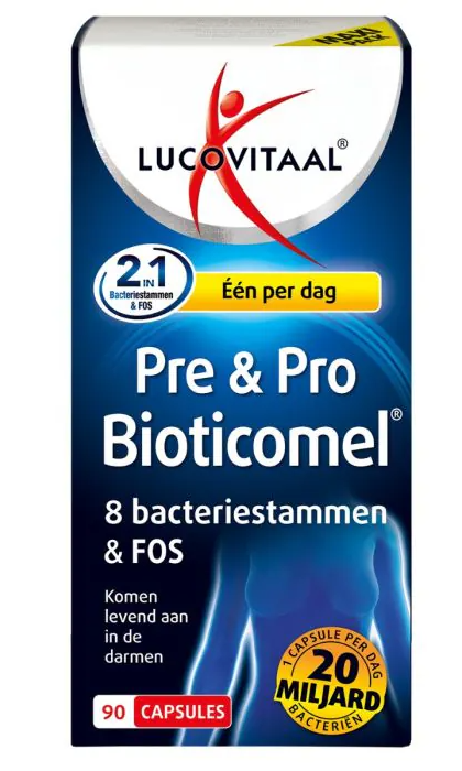 Lucovitaal Pre & Pro Bioticomel Capsules