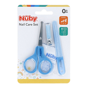 Nuby Manicuresetje Blauw - vanaf 0m+ 1ST