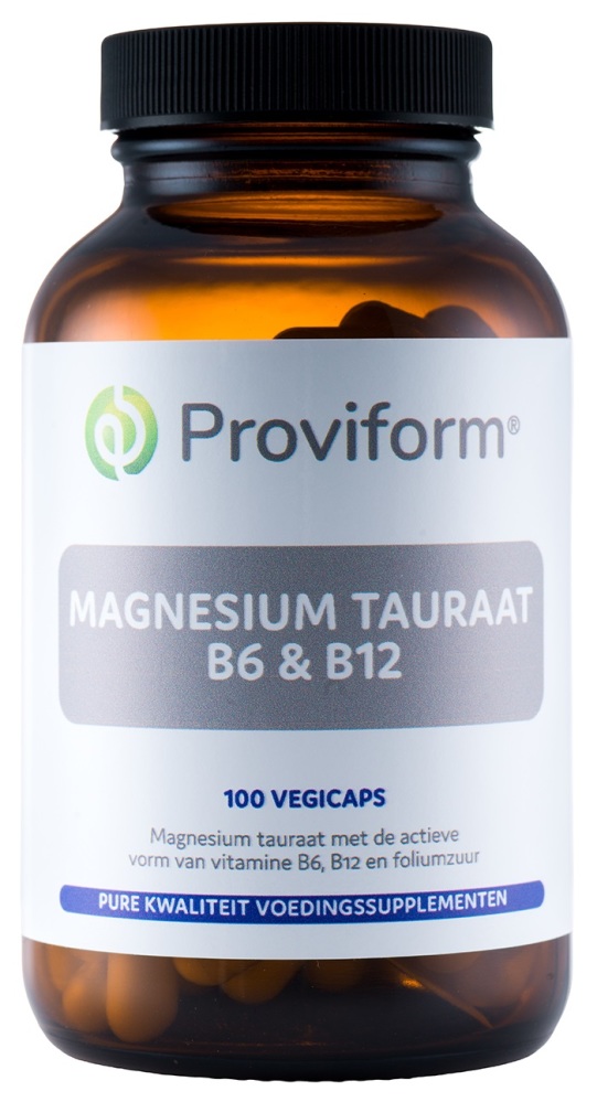 Proviform Magnesium Tauraat B6 & B12 Vegicaps afbeelding 1