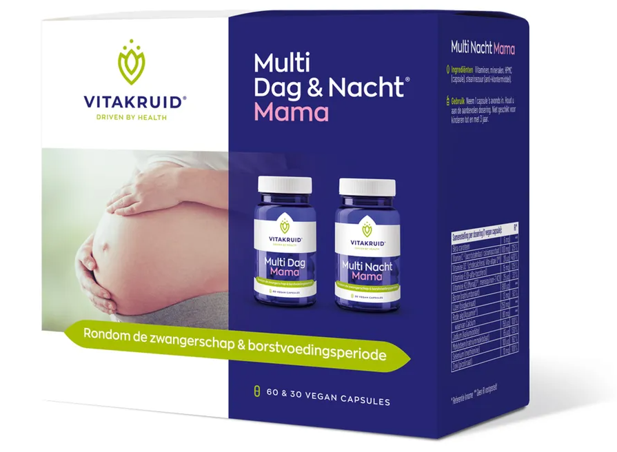 Vitakruid Multi Dag & Nacht Mama Capsules