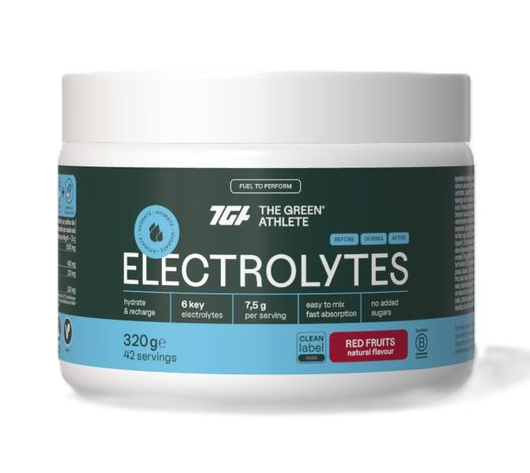 The Green Athlete Elektrolytes Red Fruits Poeder 320GR