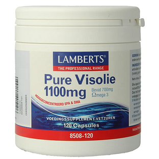Lamberts Pure Visolie 1100mg 120CP