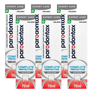 Parodontax Whitening Complete Protection Tandpasta Multiverpakking 6x75ML