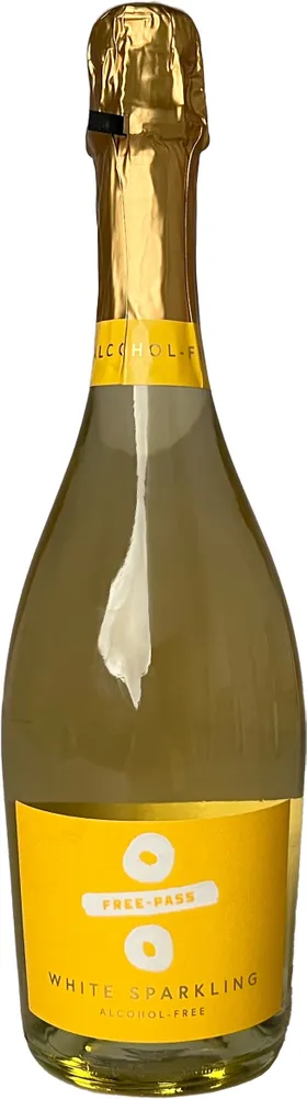 Free-Pass White Sparkling Alcohol-Vrij afbeelding