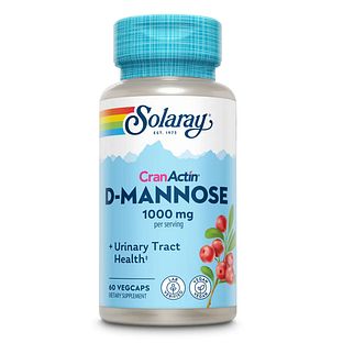 Solaray Cranactin D-Mannose Capsules 60VCP Solaray Cranactin D-Mannose Capsules 60VCP