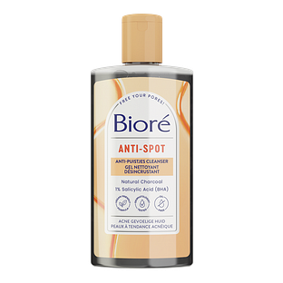 Biore Anti-Spot Natural Charcoal Cleanser 200ML Biore Anti-Spot Natural Charcoal Cleanser 200ML