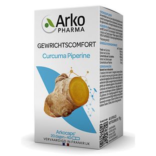 Arkocaps Curcuma Piperine Capsules 40CP