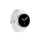 Samsung Galaxy Watch8 (40mm) Bluetooth Silver 1ST GW8 40mm Silver Schuin