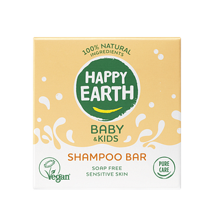 Happy Earth Baby & Kids Shampoo Bar 50GR Happy Earth Baby & Kids Shampoo Bar 50GR