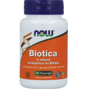NOW Biotica 8 miljard Capsules 60ST