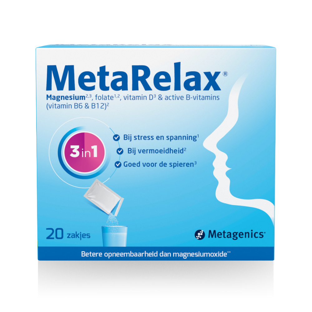 Metagenics MetaRelax Zakjes 20ZK