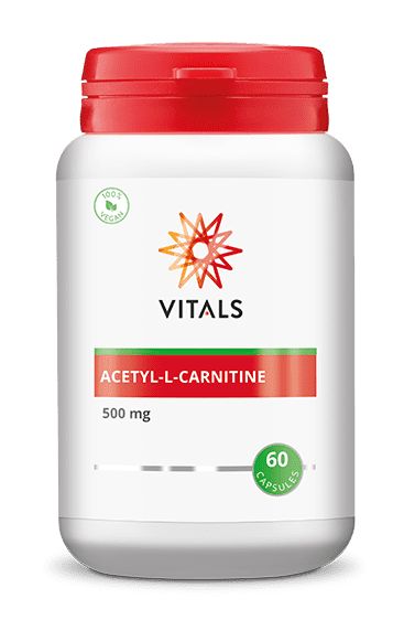 Vitals Acetyl-L-Carnitine Capsules (60cp) kopen bij De Online Drogist