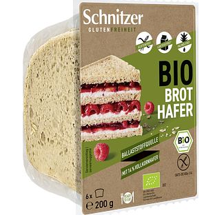 Schnitzer Gluten Freiheit Bio Brot Hafer 200GR Schnitzer Gluten Freiheit Bio Brot Hafer 200GR