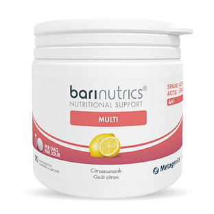 Metagenics BariNutrics Multi Kauwtabletten Citroen 90KTB