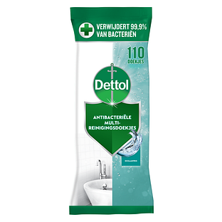 Dettol Power & Fresh Multi-Reinigingsdoekjes Oceaanfris Maxi 110ST
