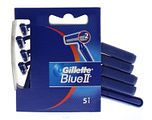 Gillette Blue II Wegwerpscheermesjes 5ST