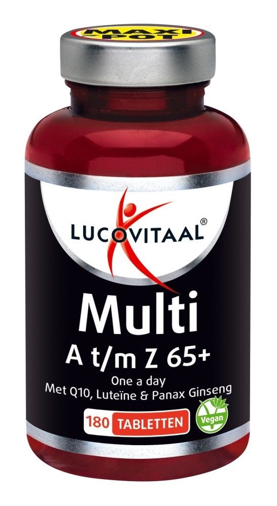 Lucovitaal Multi A t/m Z 65+ Tabletten 180TB