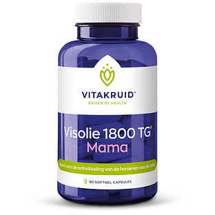Vitakruid Visolie 1800 TG Mama Softgels 90SG