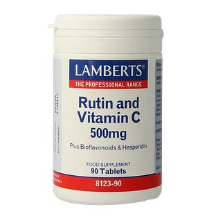 Lamberts Vitamine C 500mg Rutine & Bioflavonoïden Tabletten 90TB Lamberts Vitamine C 500mg Rutine & Bioflavonoïden Tabletten 90TB