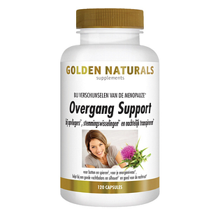 Golden Naturals Overgang Support Capsules 120CP