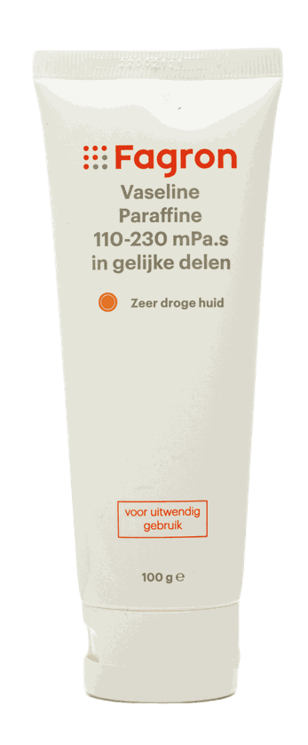 Fagron Vaseline Paraffine 110-230 mPa.s Zeer Droge Huid afbeelding