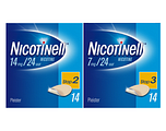 Nicotinell Pleisters Combi voor matige/ lichte roker - 14 mg + 7 mg - 2 Stuks