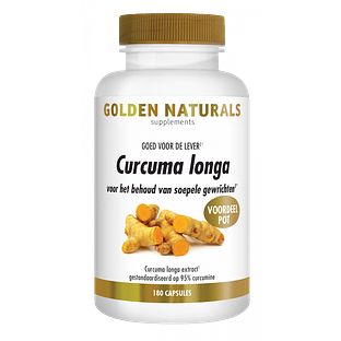 Golden Naturals Curcuma Longa Capsules 180CP Golden Naturals Curcuma Longa Capsules 180CP