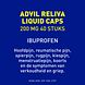 Advil Reliva Liquid Capsules 200 mg - voor pijn en koorts 40CP Advil Reliva Liquid Capsules 200 mg - voor pijn en koorts 40CP