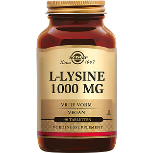 Solgar L-Lysine 1000 mg Tabletten 50TB Solgar L-Lysine 1000 mg Tabletten 50TB