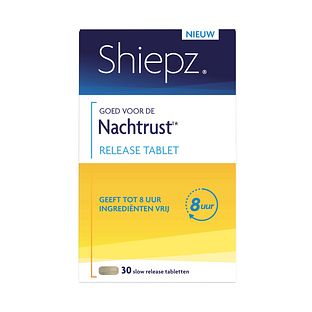 Shiepz Slow Release Nachtrust 8 Uur Tabletten 30TB