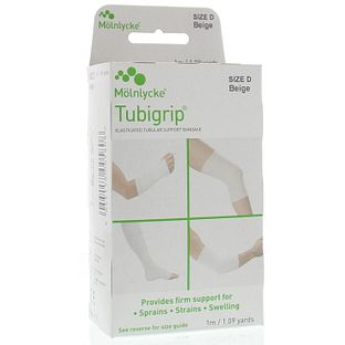 Tubigrip Elastische Buisbandage Maat D 1ST Tubigrip Elastische Buisbandage Maat D 1ST