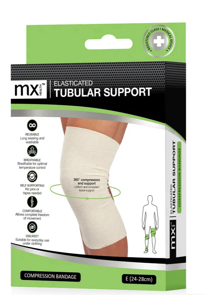 MX Health Tubular Support Compression Bandage E (24-28cm)