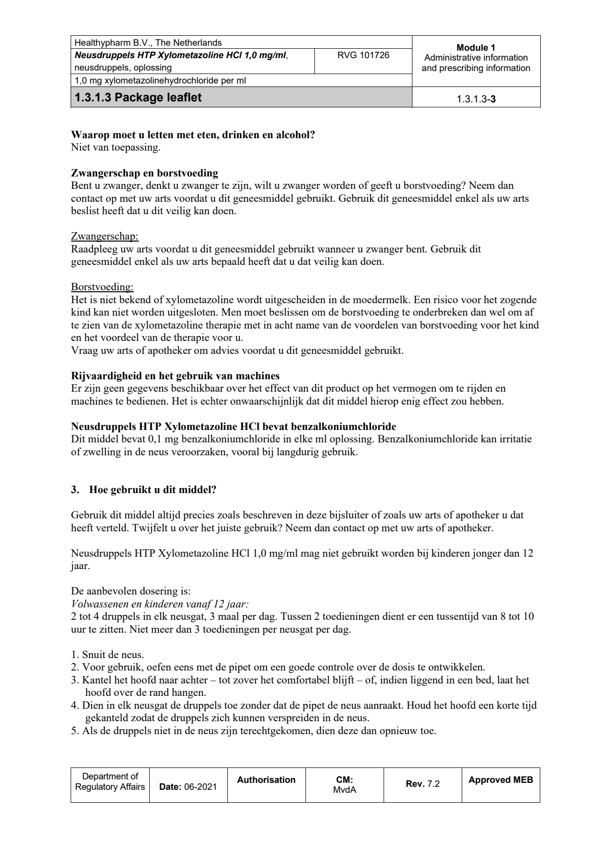 Neusdruppels 1.0mg/ml afbeelding van document #3, leaflet