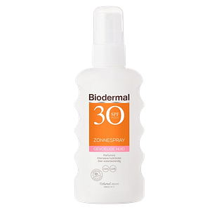 Biodermal Gevoelige Huid Zonnespray - Zonnebrand met SPF30 175ML