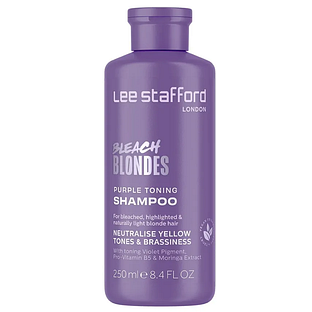 Lee Stafford Bleach Blondes Purple Toning Shampoo 250ML Lee Stafford Bleach Blondes Purple Toning Shampoo 250ML