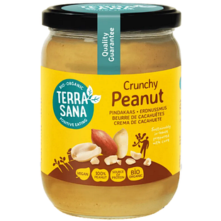 TerraSana Pindakaas Crunchy 500GR
