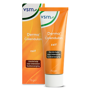 Vsm Derma Calendulan Eerste Hulp Zalf 75GR Vsm Derma Calendulan Eerste Hulp Zalf 75GR