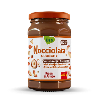 Nocciolata Crunchy Hazelnootpasta 400GR