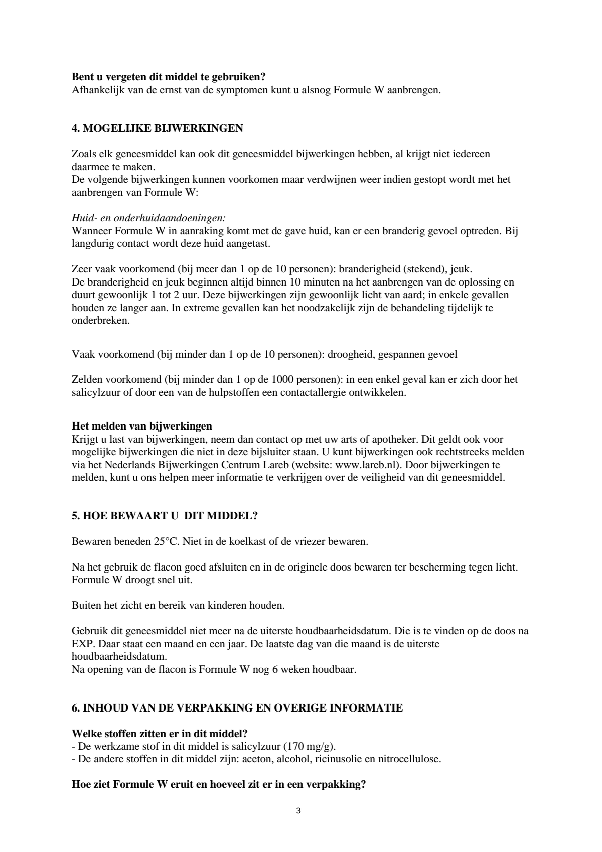 Wrattentinctuur Flacon afbeelding van document #3, leaflet