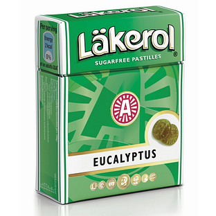 Lakerol Eucalyptus Suikervrij Pastilles 23GR