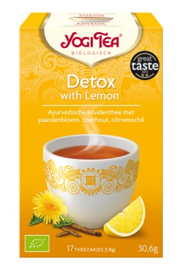 Yogi Tea Detox Met Citroen afbeelding