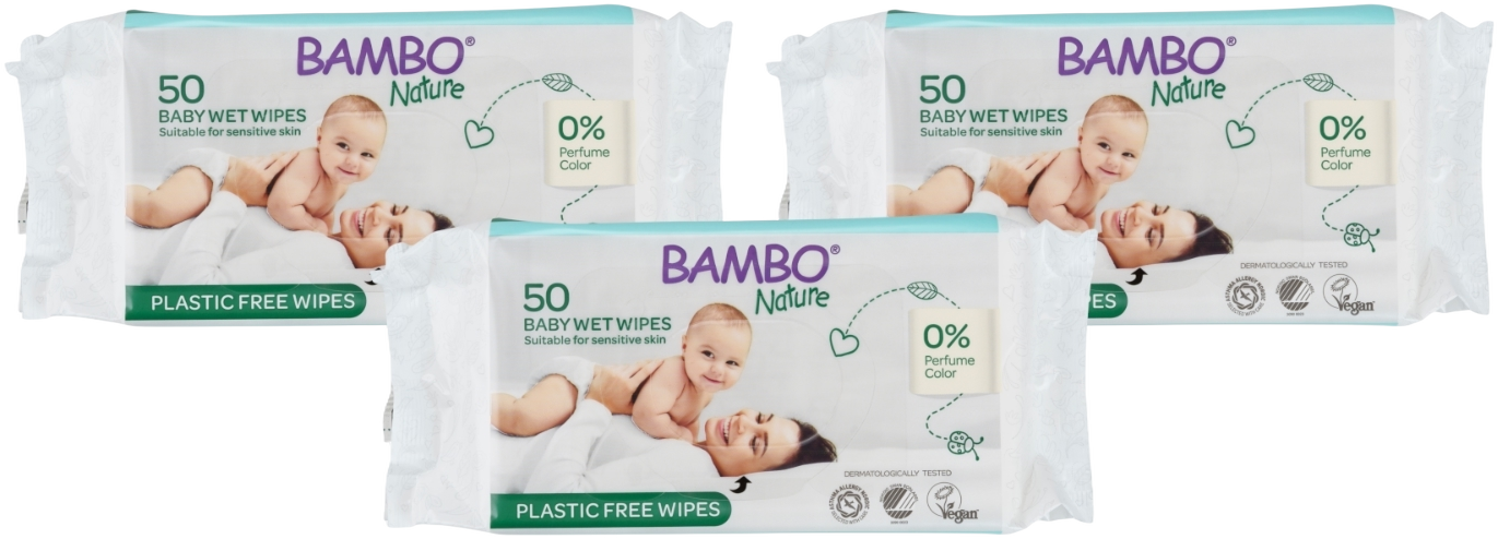 Bambo Nature Bio Babydoekjes Multiverpakking
