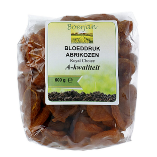 Boerjan Bloeddruk Abrikozen 500GR