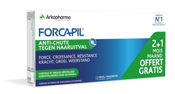 Arkopharma Forcapil Tegen Haaruitval Tabletten afbeelding