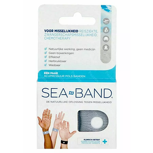Sea Band Voor Volwassenen tegen Reisziekte 2ST