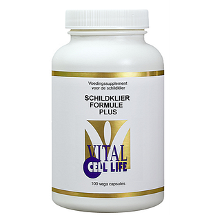 Vital Cell Life Schildklier Formule Plus Capsules 100CP Vital Cell Life Schildklier Formule Plus Capsules 100CP