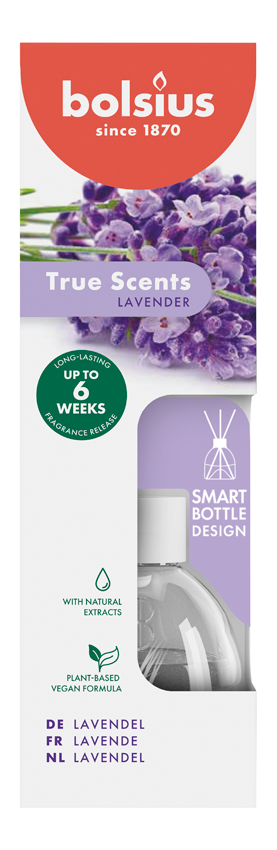 Bolsius True Scents Lavendel Geurstokjes afbeelding