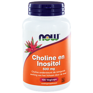 NOW Choline en Inositol Vegicaps 100VCP