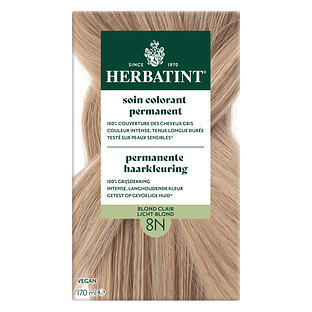 Herbatint Permanente Haarkleuring 8N Licht-Blond 170ML